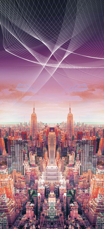 383750-WT446定位休闲城市景观风景几何