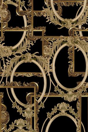 复古印花华亿平台图片