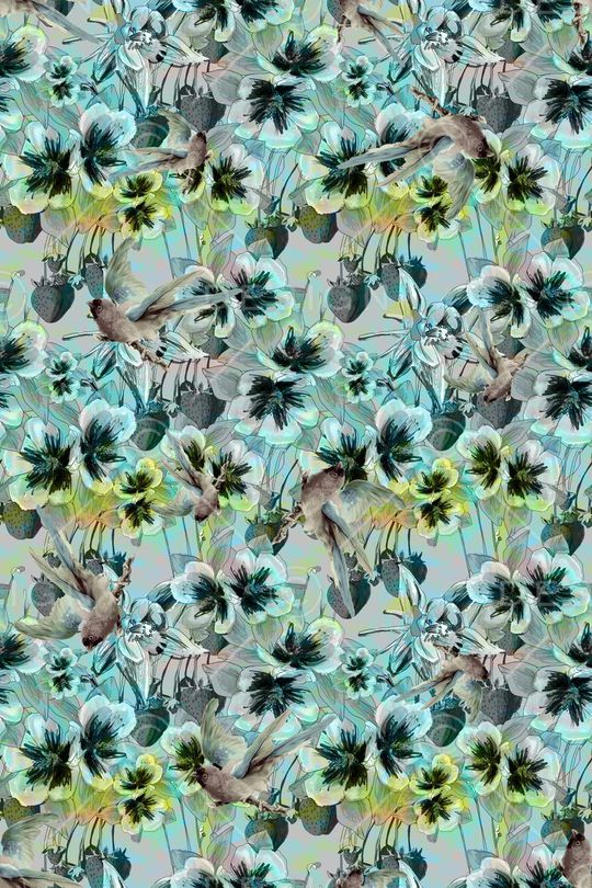 手绘印花华亿平台图片