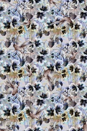 手绘印花华亿平台图片