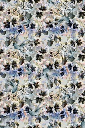 手绘印花华亿平台图片