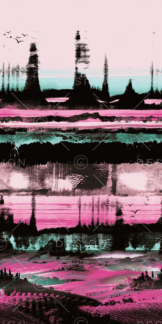 建筑 风景印花华亿平台图片