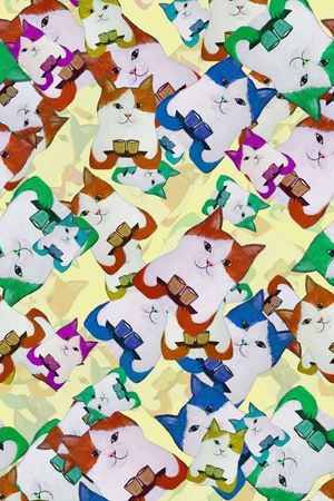 猫印花华亿平台图片