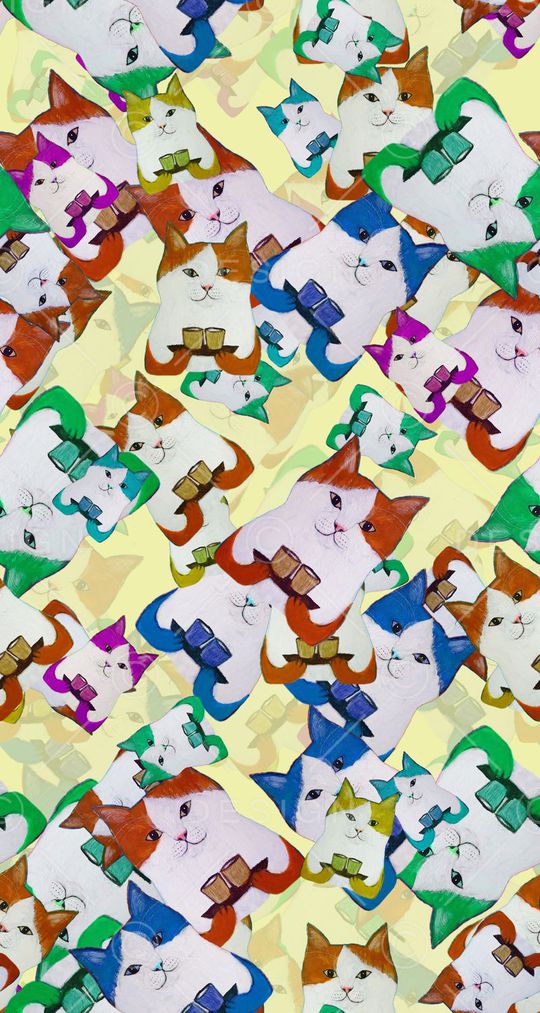 猫印花华亿平台图片