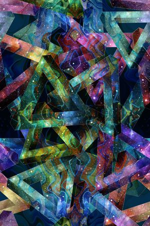 几何印花华亿平台图片