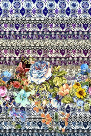 时尚印花华亿平台图片