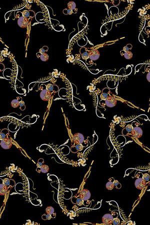 链条印花华亿平台图片