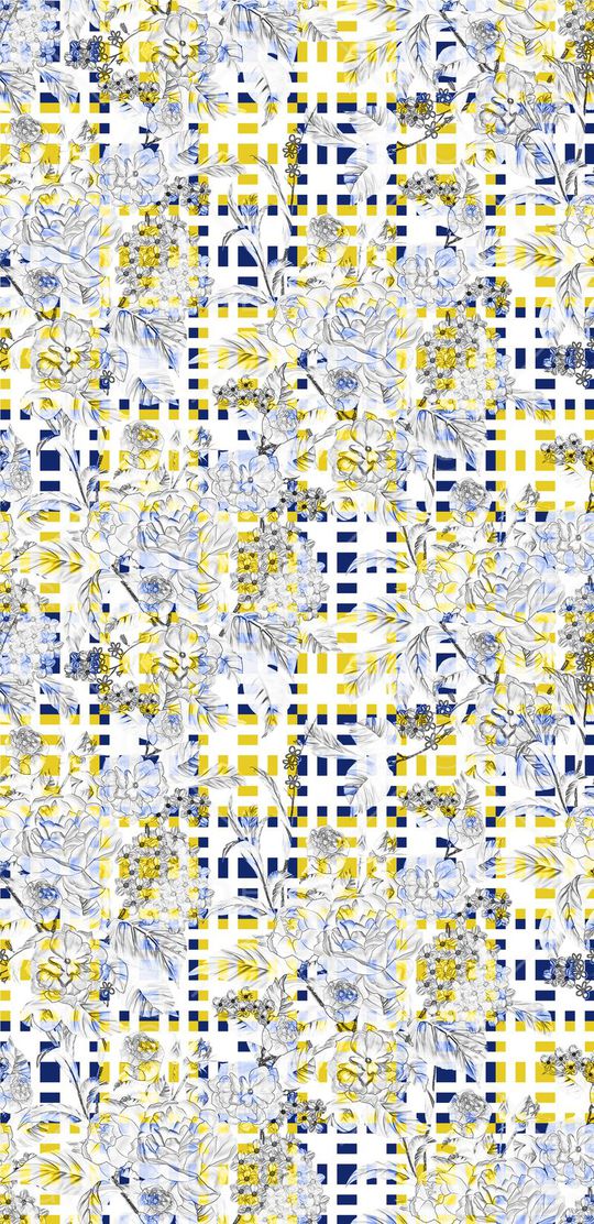 清新印花华亿平台图片