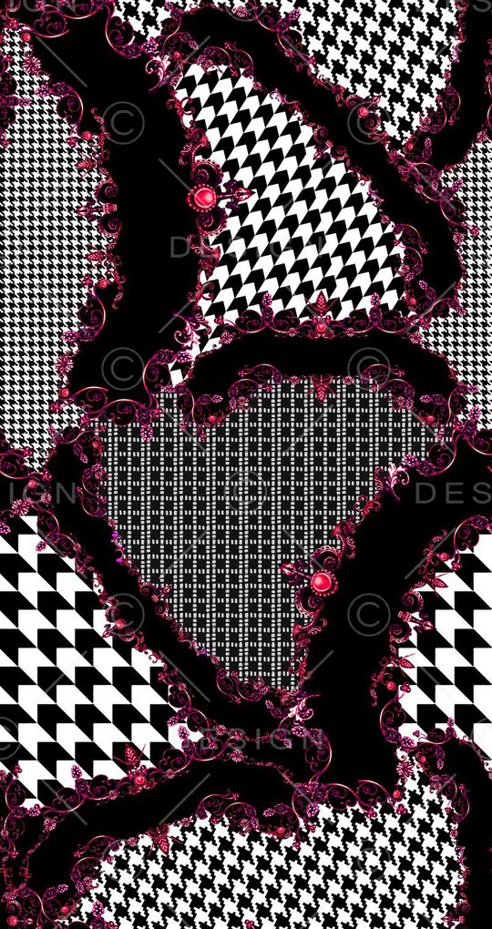 几何元素印花华亿平台图片