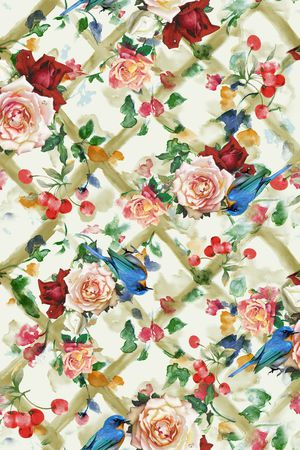 田园印花华亿平台图片