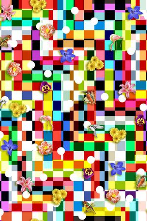 趣味印花华亿平台图片