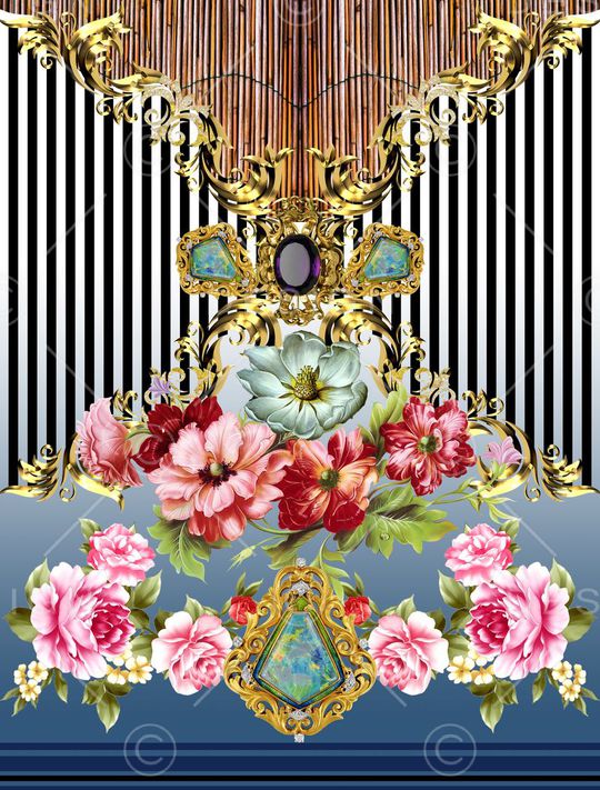 时尚印花华亿平台图片