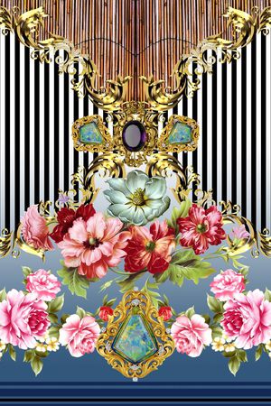 时尚印花华亿平台图片