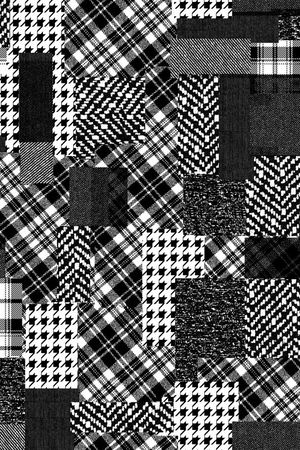 格子印花华亿平台图片