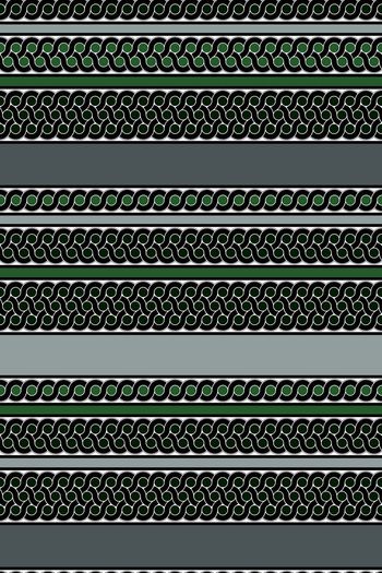 384322-几何链条图形横条纹男装衬衫华亿平台