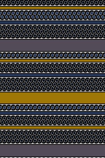 384323-几何链条横条纹男装