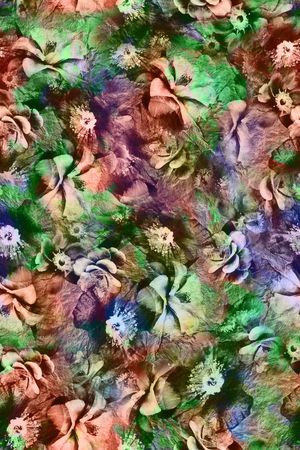 抽象印花华亿平台图片