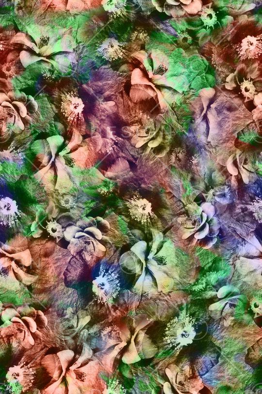 抽象印花华亿平台图片