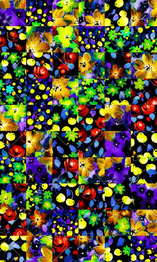 格子印花华亿平台图片