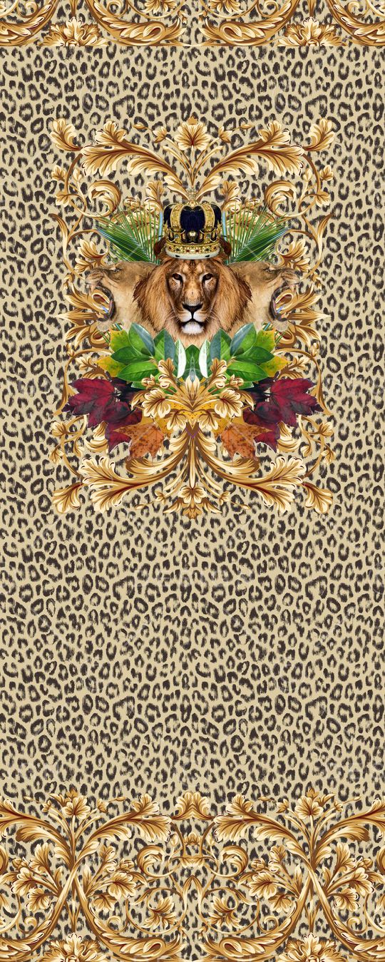 豹纹印花华亿平台图片