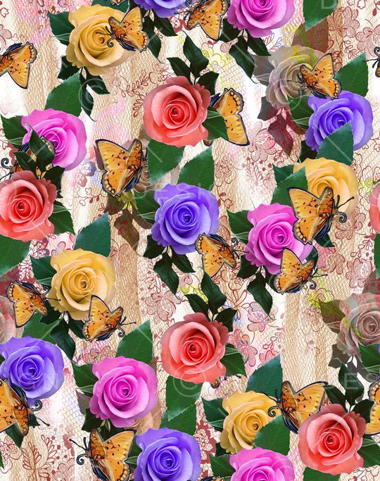 流行风格印花华亿平台图片