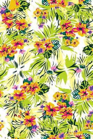 手绘印花华亿平台图片