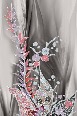 佩斯利定位印花华亿平台图片