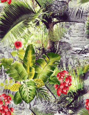 热带印花华亿平台图片