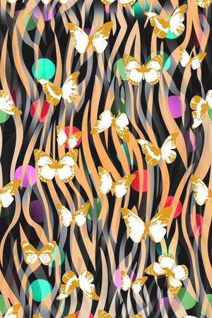 流行时尚印花华亿平台图片