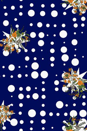 时尚波点印花华亿平台图片