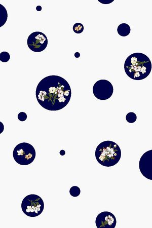 个性圆点印花华亿平台图片