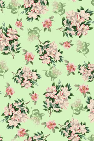 清新印花华亿平台图片