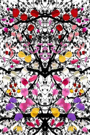 花瓣印花华亿平台图片