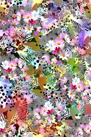 几何印花华亿平台图片