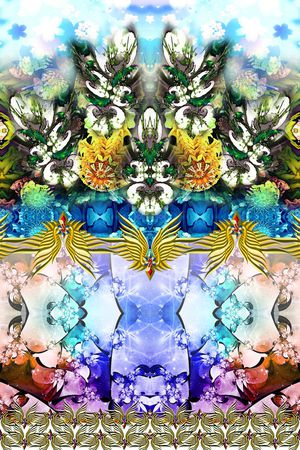 3D立体图案印花华亿平台图片