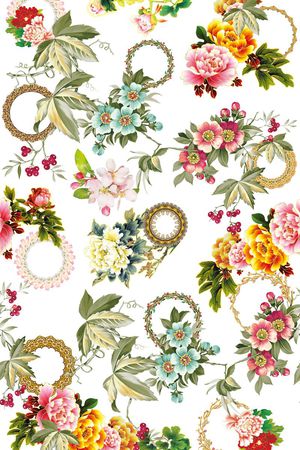 中国风印花华亿平台图片