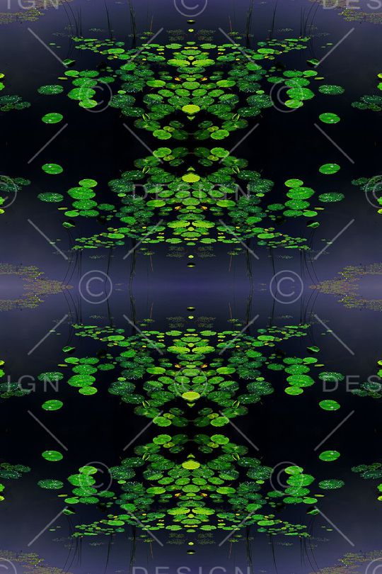 浮萍印花华亿平台图片