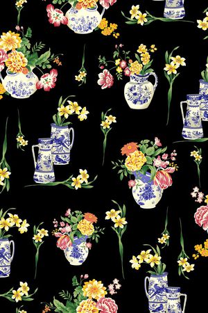 中国风印花华亿平台图片