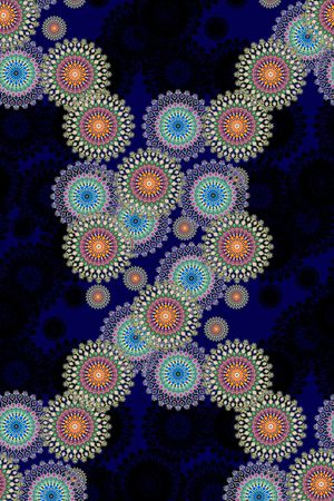 名族风印花华亿平台图片