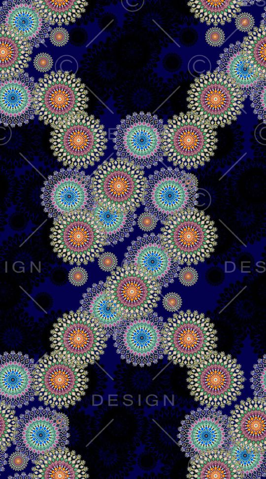 名族风印花华亿平台图片