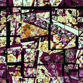 385343-拼贴格调花