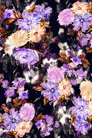 手绘印花华亿平台图片