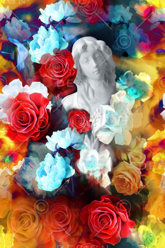 文艺复兴印花华亿平台图片