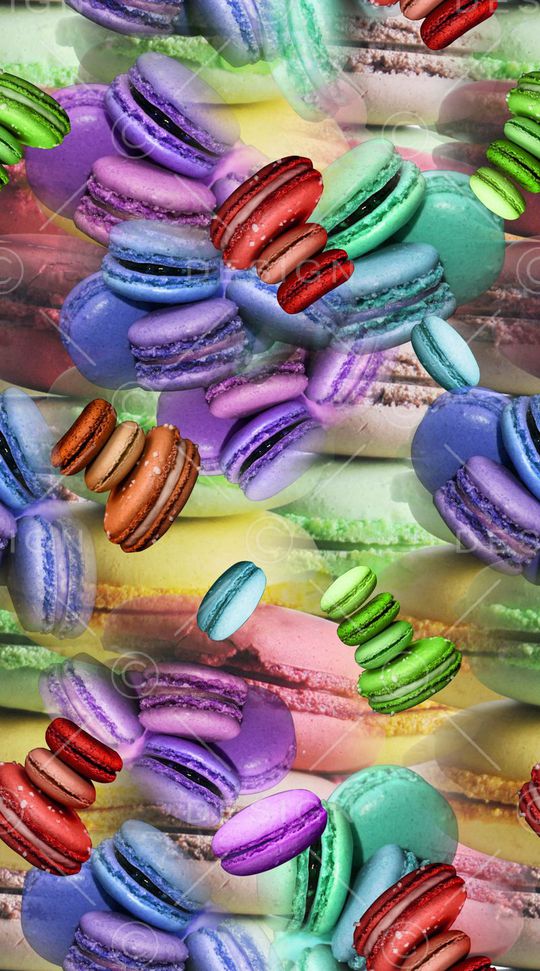 马卡龙印花华亿平台图片