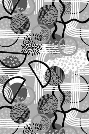 几何印花华亿平台图片