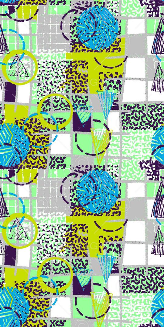 几何印花华亿平台图片