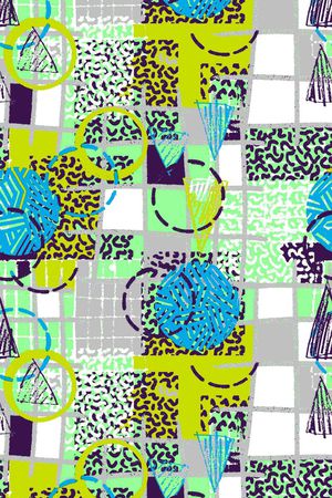 几何印花华亿平台图片