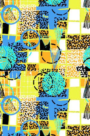 几何印花华亿平台图片