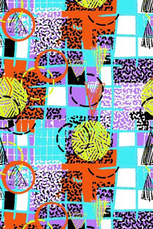 抽象印花华亿平台图片