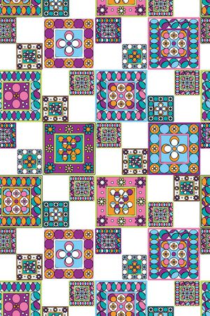 格子花印花华亿平台图片